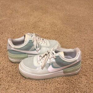 nike shadow spruce aura air force 1